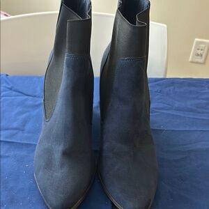 FIONI Clothing Deep Blue Ankle Booties